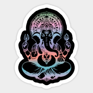 Ganesh Hindu God Ganesha Elephant Spiritual Sticker